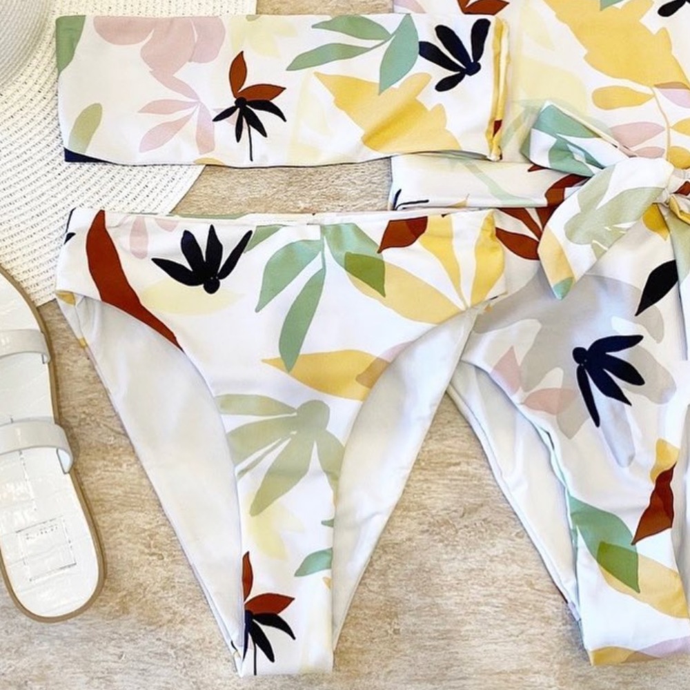 New with tags Charlie Holiday bikini top & bottom